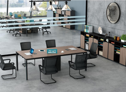 Conference table office boss room furniture design desks practice